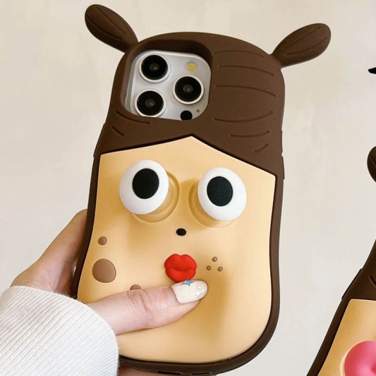 Силиконовый чехол Funny 3D для Apple iPhone 13 Pro Max (6.7"), She - изображение 2