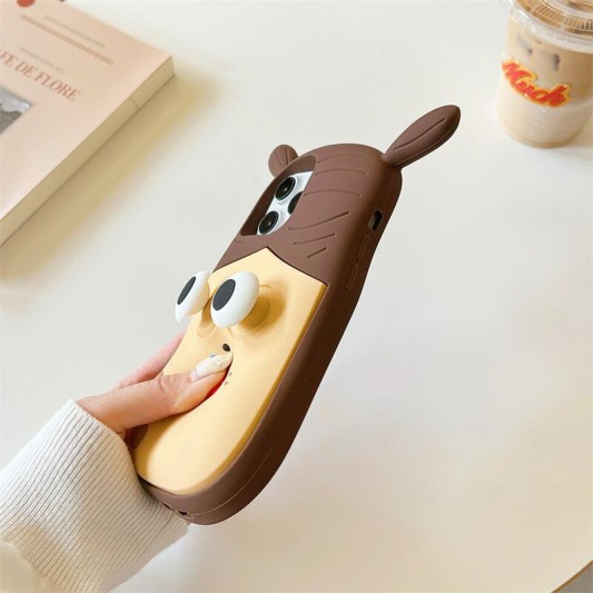 Силиконовый чехол Funny 3D для Apple iPhone 13 Pro Max (6.7"), She - изображение 3