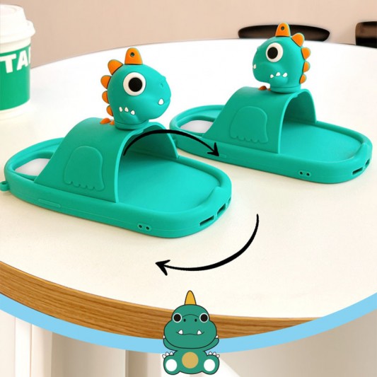 Силиконовый чехол Funny 3D для Apple iPhone 14 Pro (6.1"), Baby dragon - изображение 2