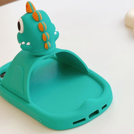 Силиконовый чехол Funny 3D для Apple iPhone 14 Pro (6.1"), Baby dragon - изображение 6