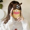 Силіконовий чохол Funny 3D для Apple iPhone 15 Pro (6.1"), He