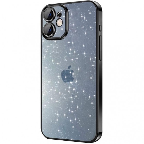Чохол TPU+PC Glittershine для Apple iPhone 12 (6.1") Black