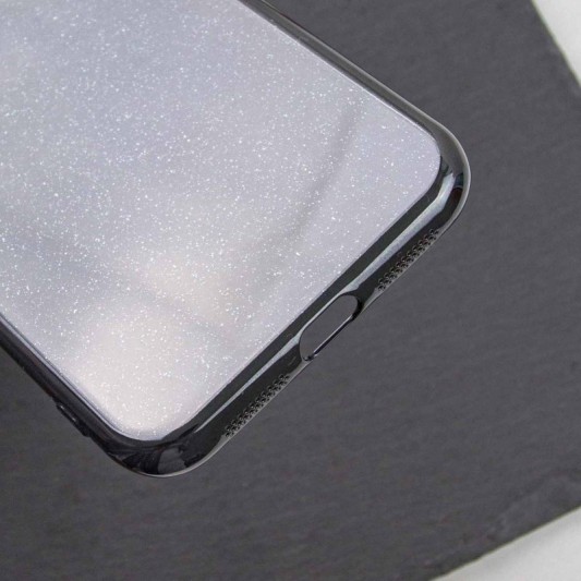 Чохол TPU+PC Glittershine для Apple iPhone 12 (6.1") Black - зображення 4 