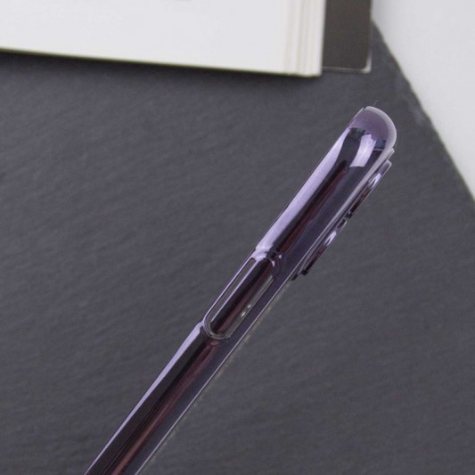 Чохол TPU+PC Glittershine для Apple iPhone 12 (6.1") Purple - зображення 4 