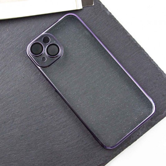 Чохол TPU+PC Glittershine для Apple iPhone 14 (6.1") Purple - зображення 2 