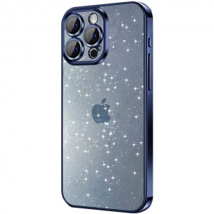 Чехол TPU+PC Glittershine для Apple iPhone 14 Pro (6.1") Dark Blue