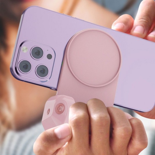 Портативное ЗУ Power Bank WIWU Wi-W016+Selfie Stick с БЗУ 4500 mAh Pink - изображение 2