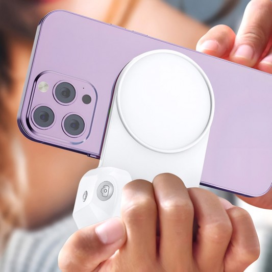 Портативний ЗП Power Bank WIWU Wi-W016+Selfie Stick з БЗП 4500 mAh White - зображення 2 