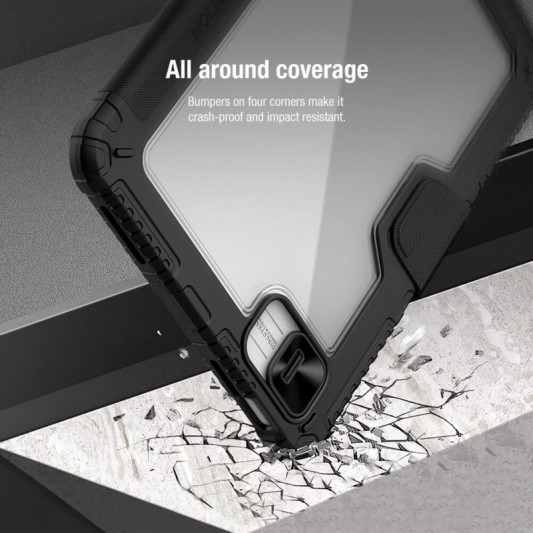 Чехол-книжка Nillkin Bumper Pro для Apple iPad 10.9" (2022-24) / 11" 2025 Black - изображение 6