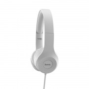 Накладні навушники Hoco W21 (3.5mm/1.2m), Сірий
