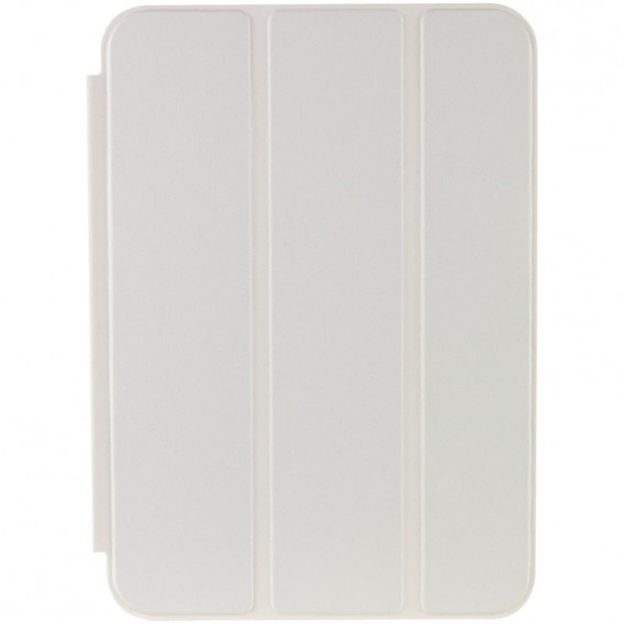 Чехол (книжка) Smart Case Series with logo для Apple iPad Mini 6 (8.3") (2021), Белый / White