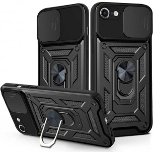 Ударостійкий чохол Camshield Serge Ring для Apple iPhone 7 / 8 / SE (2020) (4.7") Чорний Ударостійкий чохол Camshield Serge Ring для Apple iPhone 7 / 8 / SE (2020) (4.7") Чорний