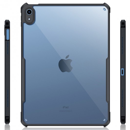 TPU+PC чохол Xundd c посиленими кутами для Apple iPad 10.9" (2022-24) / 11" 2025 Чорний - зображення 2 