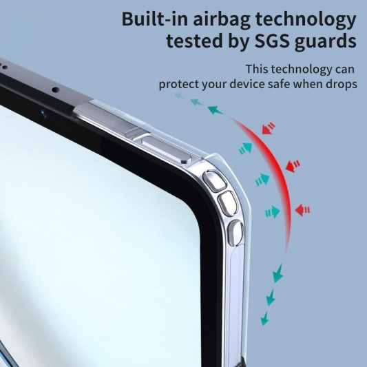 TPU+PC чохол Xundd c посиленими кутами для Apple iPad 10.9" (2022-24) / 11" 2025 Чорний - зображення 7 