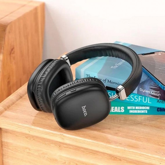 Накладні бездротові навушники Hoco W35, Чорний