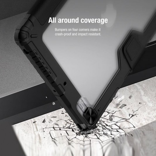 Чохол-книжка Nillkin Bumper Pro для Apple iPad 10.2" (2019) (2020) (2021) Black - зображення 4 