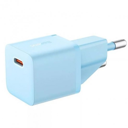 СЗУ Baseus GaN5 Fast Charger (mini) PD20W (1USB-C) (CCGN05010) Blue - изображение 1