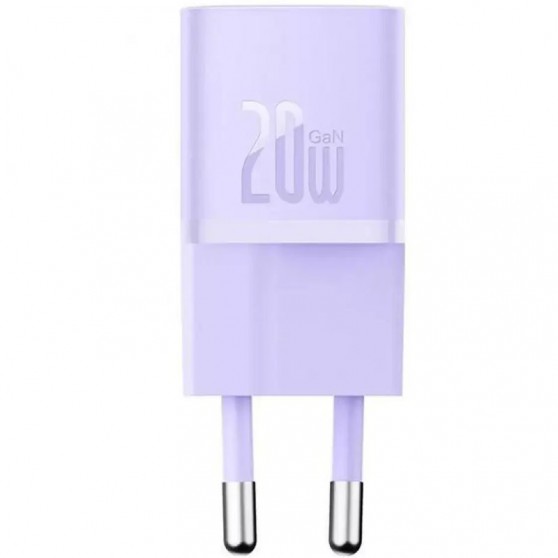 СЗУ Baseus GaN5 Fast Charger (mini) PD20W (1USB-C) (CCGN05010) Purple