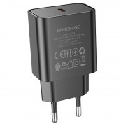 Блок питания Borofone BA71A PD20W (1USB-C) Черный