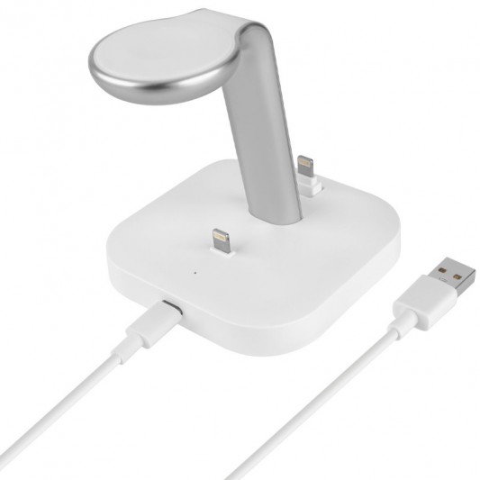 БЗП Hoco CW43 Graceful 3-in-1 White - зображення 1 