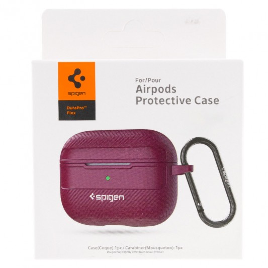Футляр SGP Shockproof для навушників Airpods Pro Plum - зображення 4 