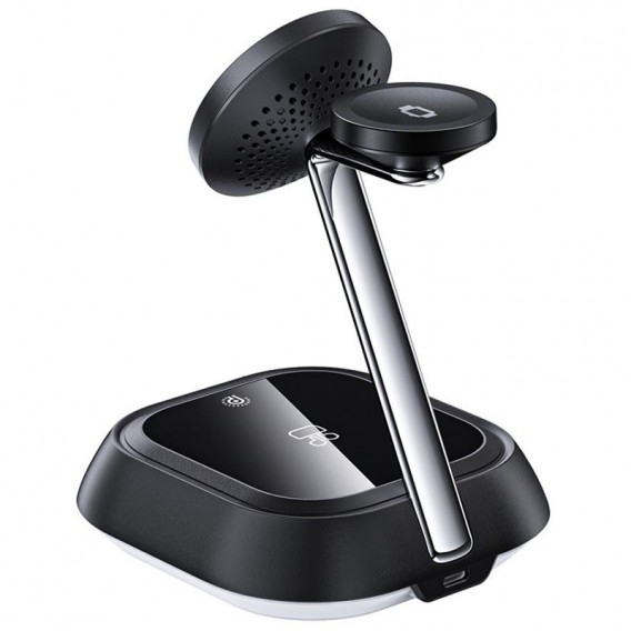 Бездротова зарядка Acefast E16 3-in-1, Black