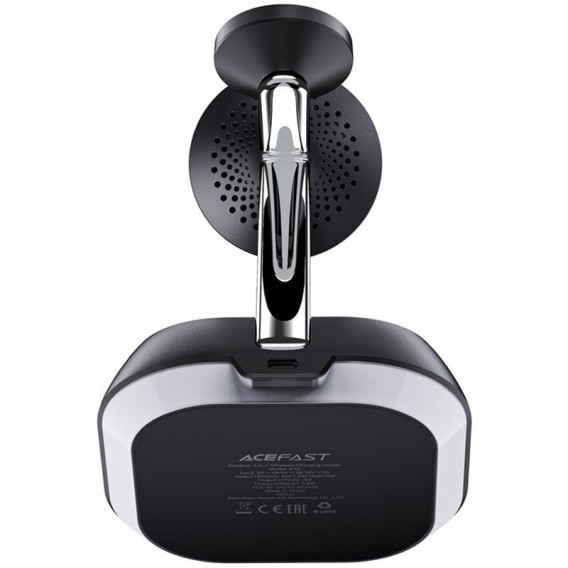 Бездротова зарядка Acefast E16 3-in-1, Black