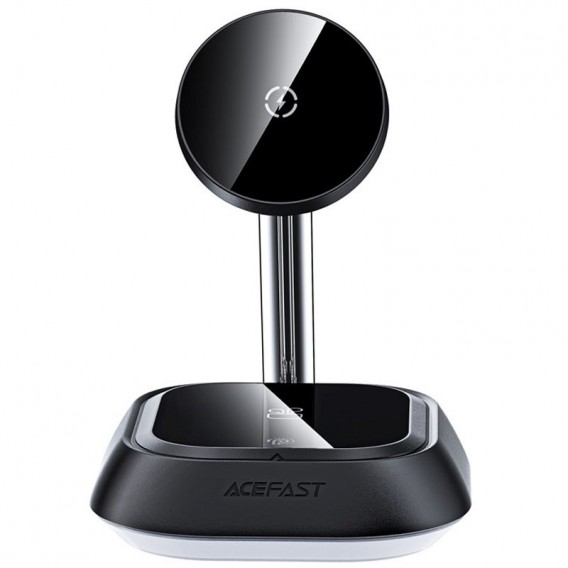 Бездротова зарядка Acefast E16 3-in-1, Black