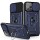 Ударостійкий чохол Camshield Serge Ring для Apple iPhone 12 Pro / 12 (6.1") Синій