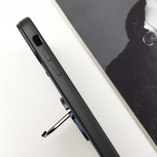 Ударостійкий чохол Camshield Serge Ring для Apple iPhone 12 Pro / 12 (6.1") Синій - зображення 5 