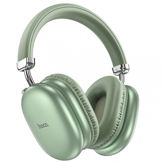 Накладные беспроводные наушники Hoco W35 Max Joy Green