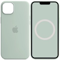 Чехол Silicone case (AAA) with Magsafe and Animation для Apple iPhone 14 (6.1