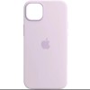 Чохол Silicone case (AAA) full with Magsafe and Animation для Apple iPhone 14 (6.1"), Бузковий / Lilac