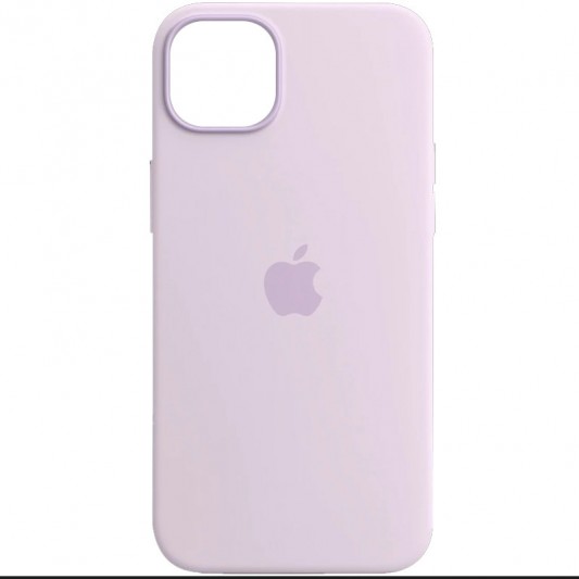 Чехол Silicone case (AAA) with Magsafe and Animation для Apple iPhone 14 (6.1") Сиреневый / Lilac - изображение 1