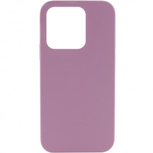 Чохол Silicone Case Full Protective (AA) NO LOGO для Apple iPhone 14 Pro Max (6.7") Ліловий / Lilac Pride