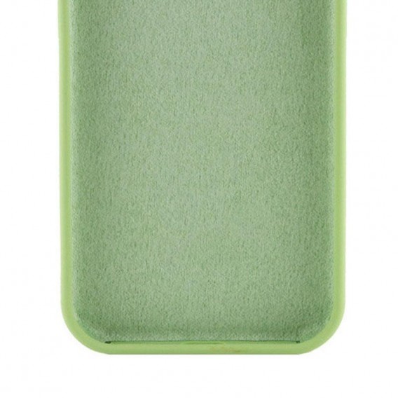 Чохол Silicone Case Full Protective (AA) NO LOGO для Apple iPhone 14 Pro Max (6.7") М'ятний / Mint