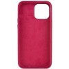 Чехол для iPhone 15 Pro Max Silicone Case Full Protective (Maroon)