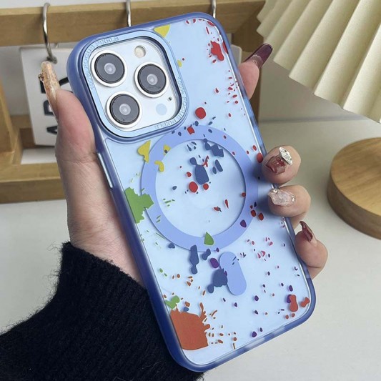 Чохол TPU+PC Flush with MagSafe для Apple iPhone 12 Pro Max (6.7"), Lazure - зображення 1 