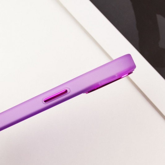 Чохол TPU+PC Lily with MagSafe для Apple iPhone 15 (6.1") Purple - зображення 5 
