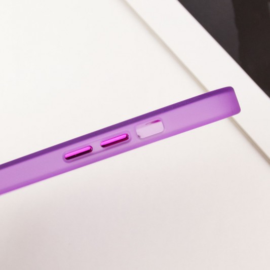 Чохол TPU+PC Lily with MagSafe для Apple iPhone 15 (6.1") Purple - зображення 6 