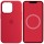 Чехол Silicone case (AAA) with Magsafe and Animation для Apple iPhone 14 Pro (6.1") Красный / Red