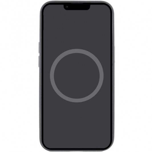 Чохол Silicone case (AAA) full with Magsafe and Animation для Apple iPhone 14 Pro (6.1"), Чорний / Midnight - зображення 2 