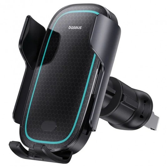 Автодержатель с БЗУ Baseus Milky Way Pro Wireless Charging Electric Car Mount 15W (C40357000111-0) Cluster Black