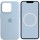 Чехол Silicone case (AAA) with Magsafe and Animation для Apple iPhone 14 Pro (6.1") Голубой / Sky