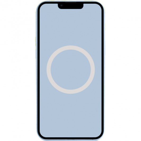Чехол Silicone case (AAA) with Magsafe and Animation для Apple iPhone 14 Pro (6.1") Голубой / Sky - изображение 2