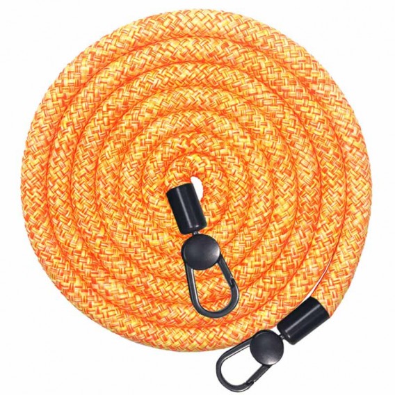 Чохол TPU Transparent with Straps для Apple iPhone 14 Pro Max (6.7"), Orange / White