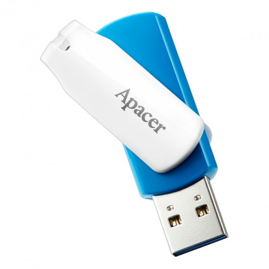 Флеш накопитель Apacer USB 3.2 Gen1 AH357 128GB Blue / White - изображение 2