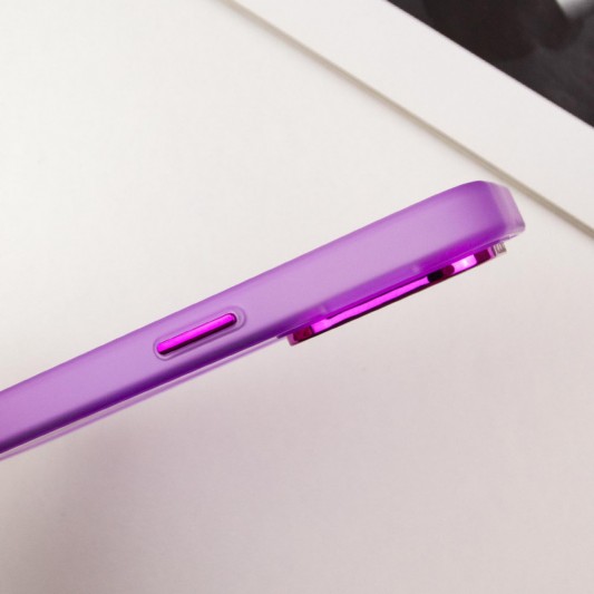 Чохол TPU+PC Lily with MagSafe для Apple iPhone 15 Pro (6.1") Purple - зображення 5 
