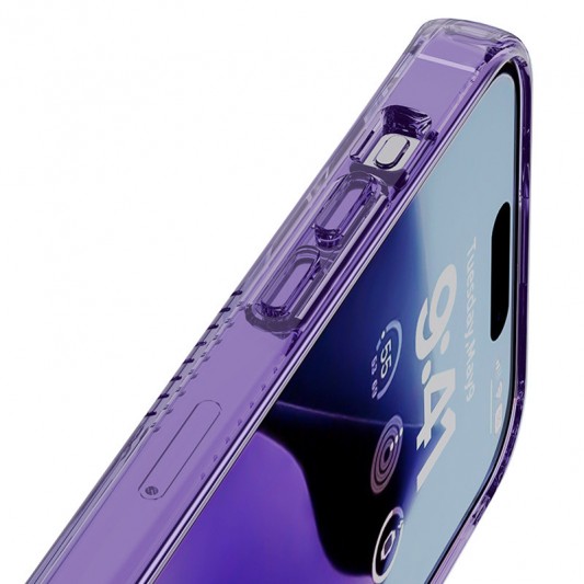 Чохол TPU+PC Multi-Color для Apple iPhone 14 (6.1") Purple - зображення 1 