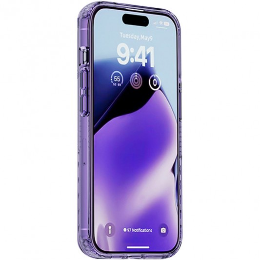 Чохол TPU+PC Multi-Color для Apple iPhone 14 (6.1") Purple - зображення 2 